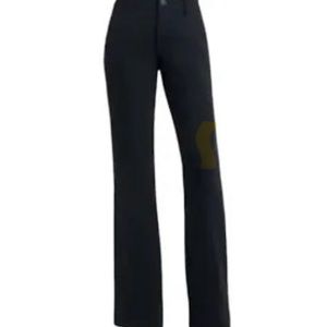 CAbi BLACK TIE TAILORED FLARE DRESS PANTS Sz 16